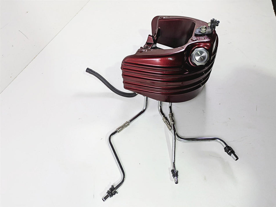 2008 Harley FXCWC Softail Rocker Oil Tank Reservoir Deep Red Pearl 62547-08 {{ shop.shopifyCountryName }} - Mototech271