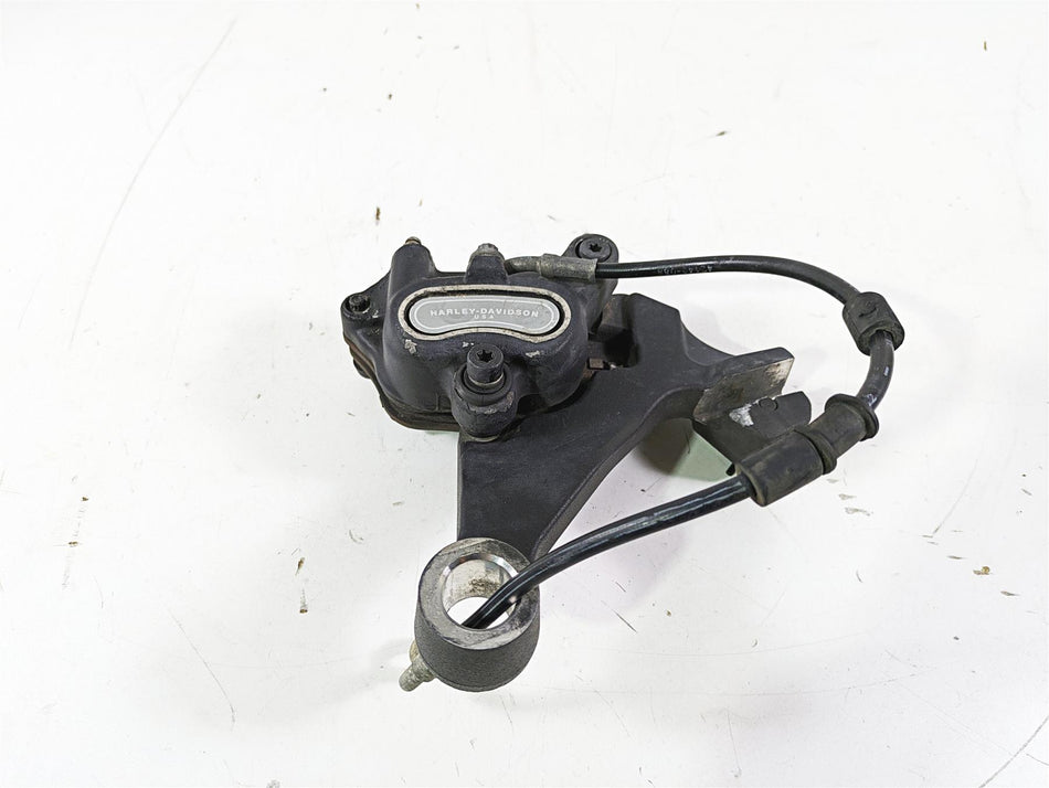 2012 Harley FLD Dyna Switchback Rear Brake Caliper & Bracket 40908-08 {{ shop.shopifyCountryName }} - Mototech271