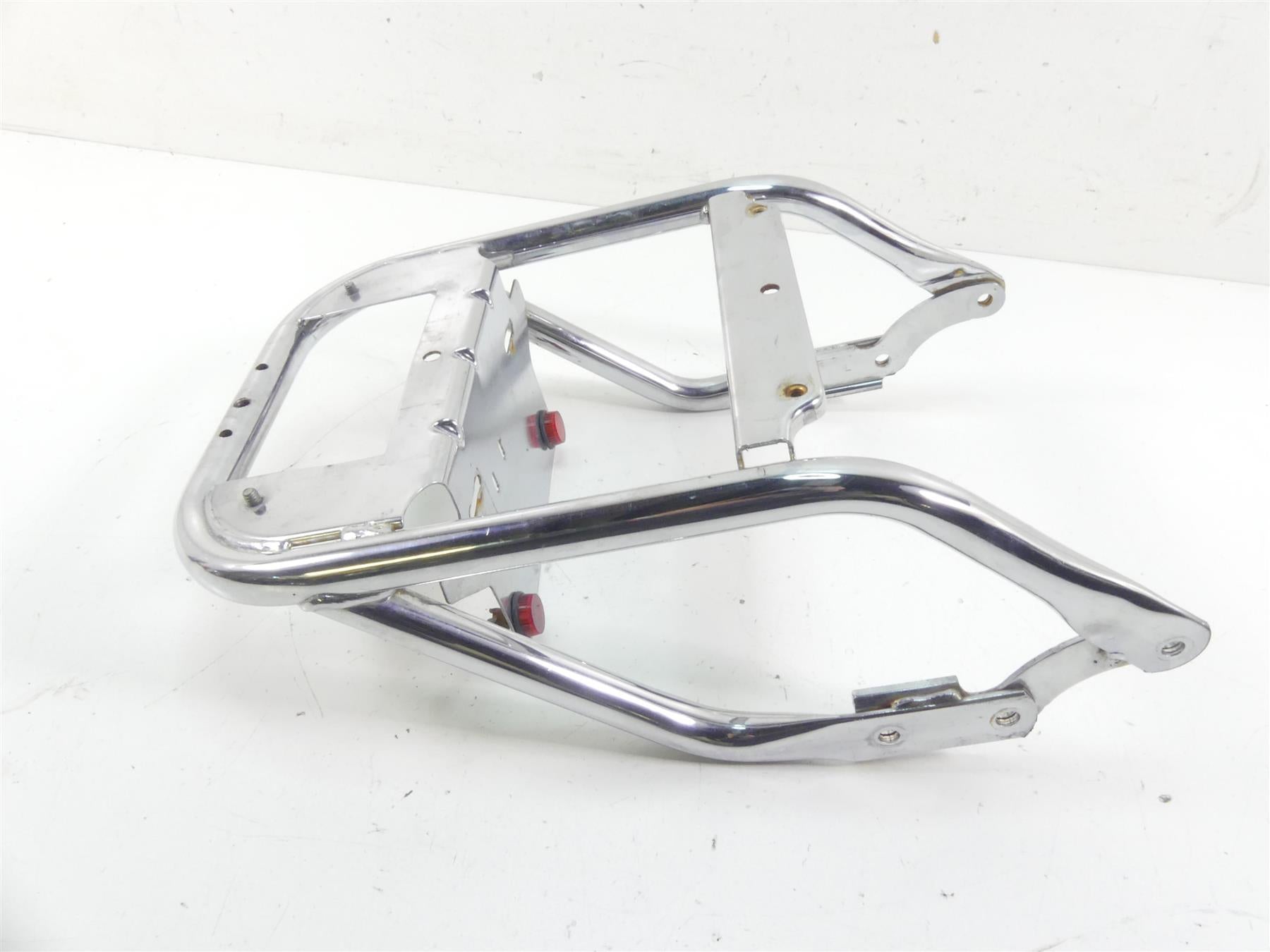 2012 Harley Touring FLHTP Electra Glide Rear Rack Plate Holder Mount 53411-09