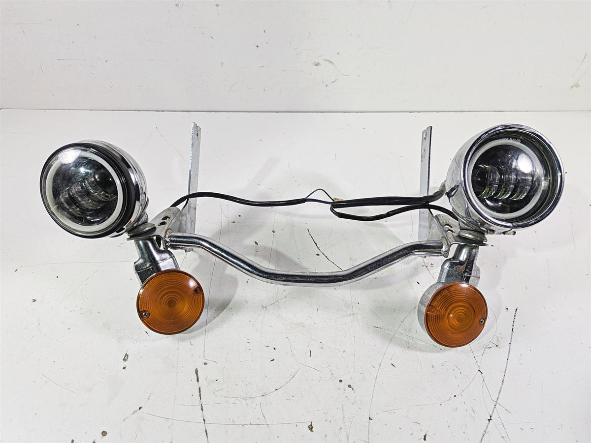 2003 Harley Touring FLHTCUI E-Glide 100th Front Spot Light - Read 68712-94A {{ shop.shopifyCountryName }} - Mototech271