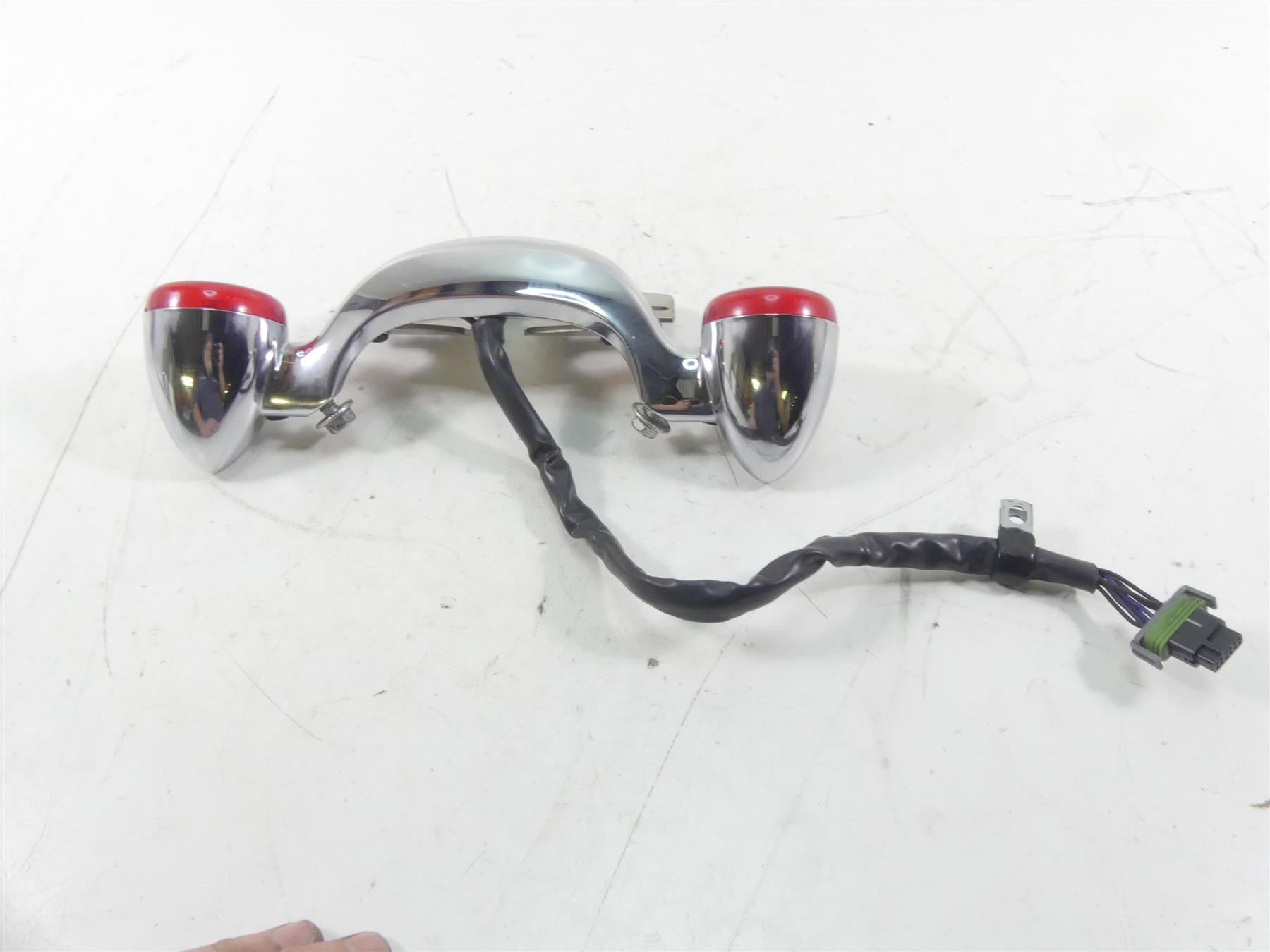 2014 Harley Touring FLHX Street Glide Rear Blinker Plate Light Bar 73314-10 {{ shop.shopifyCountryName }} - Mototech271