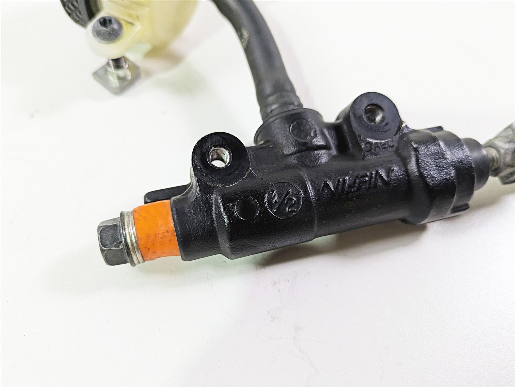 2009 Harley XR1200 Sportster Rear Brake Master Cylinder 1/2" 42945-08 {{ shop.shopifyCountryName }} - Mototech271