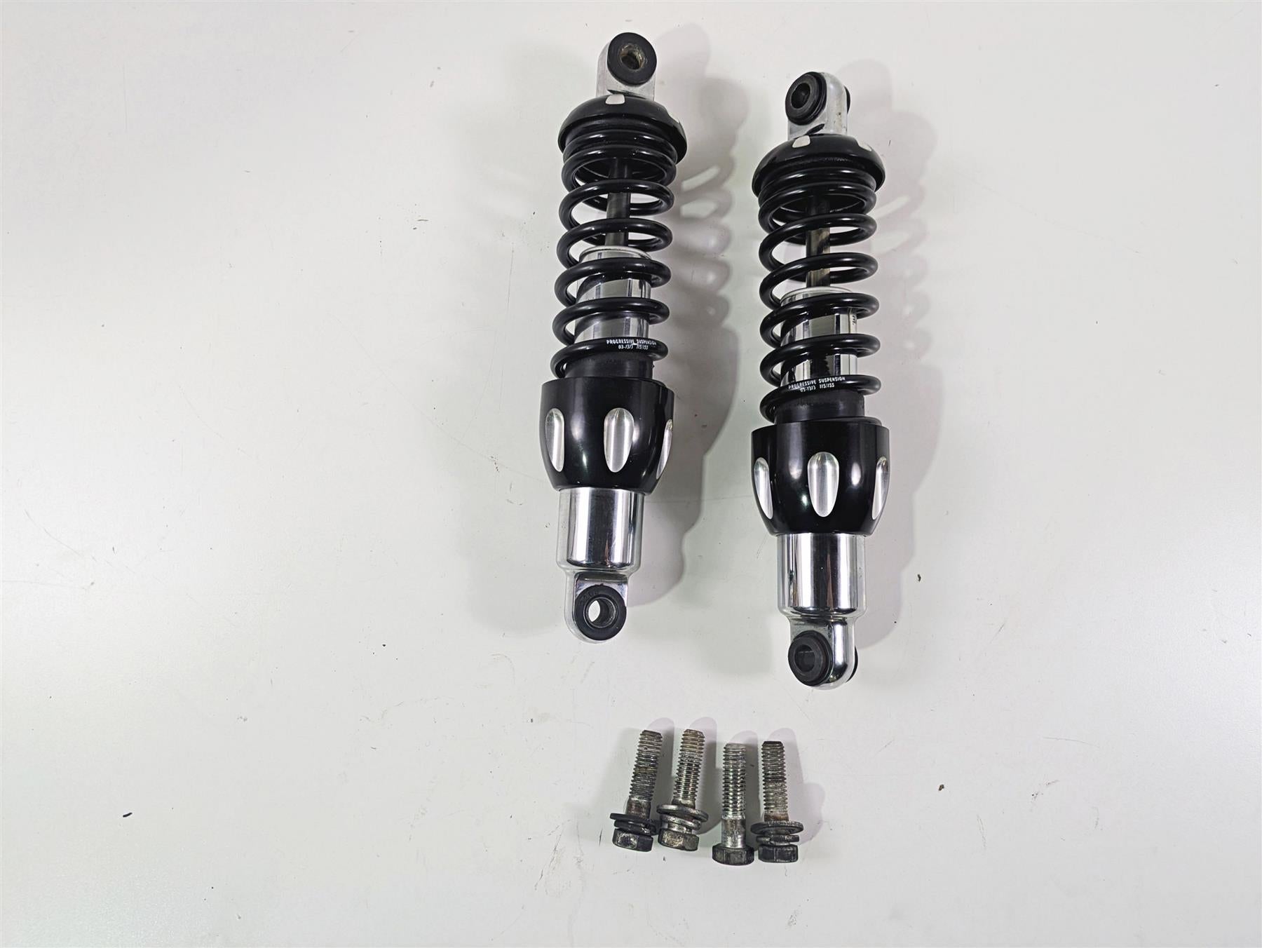 2001 Harley Touring FLHX Street Glide Progressive Suspension Shocks 11.5" 430 {{ shop.shopifyCountryName }} - Mototech271