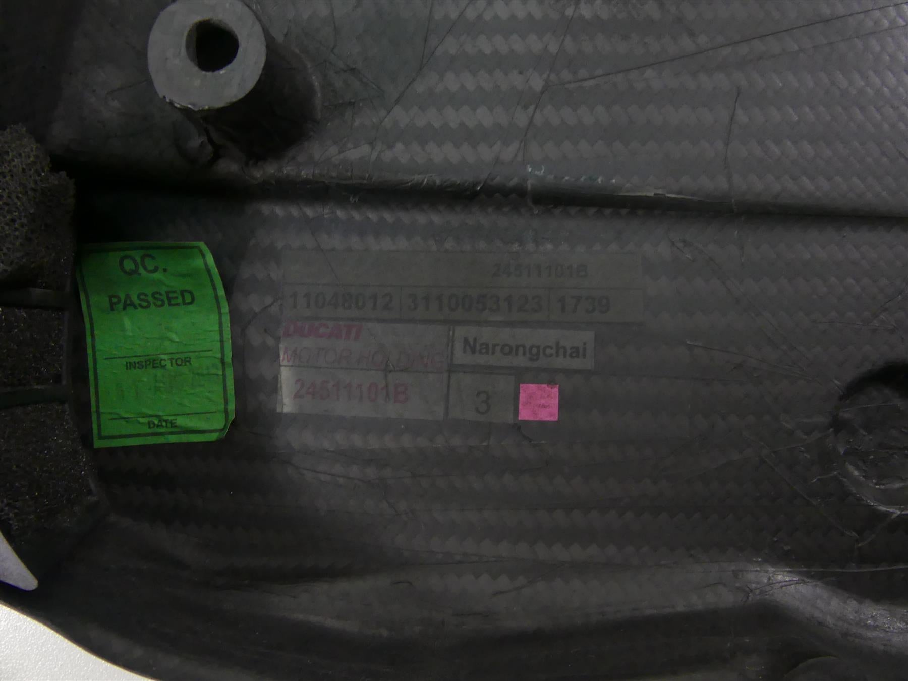 2014 Ducati Hypermotard 821 SP Carbon Fiber Timing Cover Set 24511411A 24511101B {{ shop.shopifyCountryName }} - Mototech271