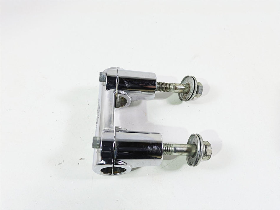 2014 Harley FLS Softail Slim Handlebar Riser Clamp Set 55984-07 56998-09 {{ shop.shopifyCountryName }} - Mototech271