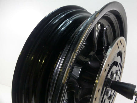 2017 Harley FXDLS Dyna Low Rider Straight Rear Wheel Rim 17x4.5 - Black 40900289 {{ shop.shopifyCountryName }} - Mototech271