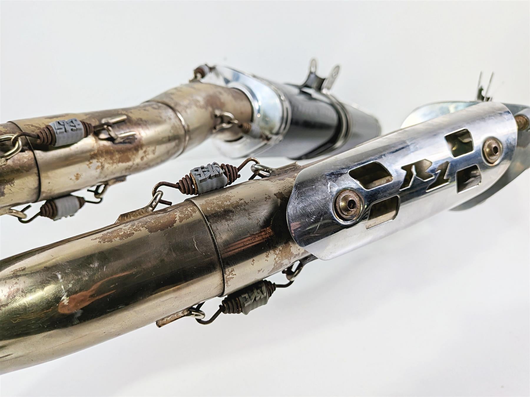 2008 Yamaha YZF R1 RN19 Yoshimura TRC Carbon Exhaust Pipe Set -Read 1313072 {{ shop.shopifyCountryName }} - Mototech271