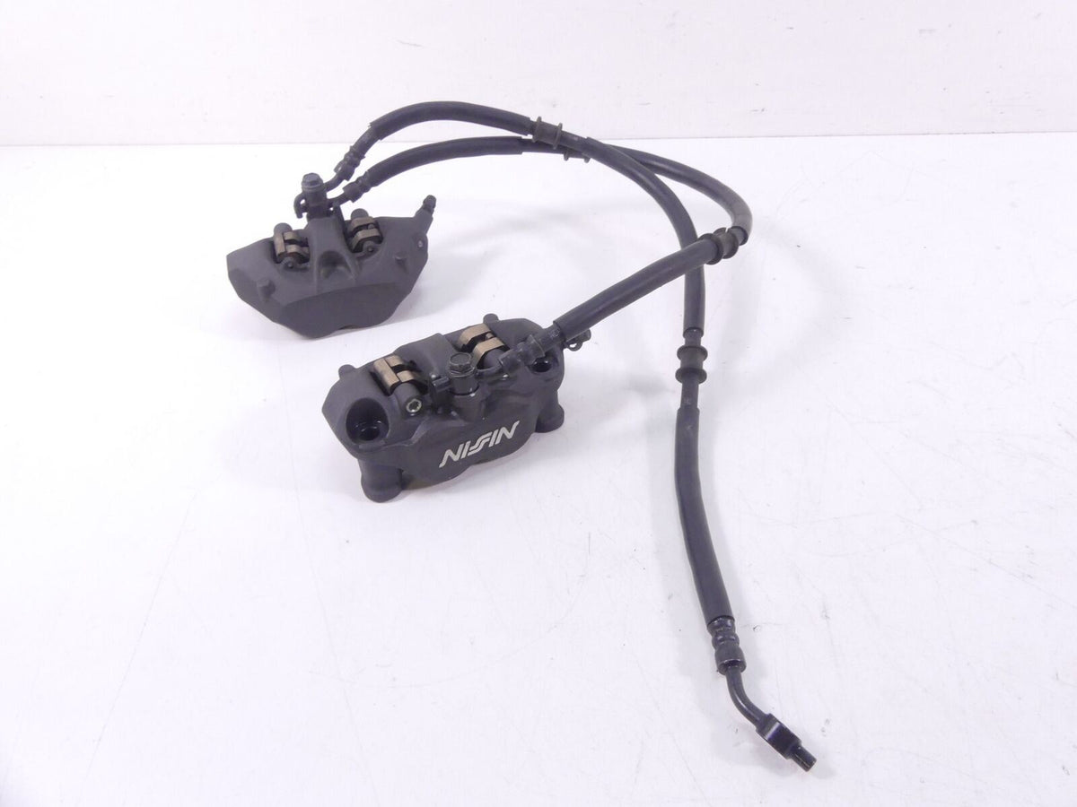 2017 Kawasaki ZX636 ZX6R Ninja Front Nissin Brake Caliper Set -Read 43080-0111-D {{ shop.shopifyCountryName }} - Mototech271