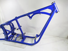 Load image into Gallery viewer, 2008 Ultima Motorcycles Fat Bastard Straight Blue Main Frame Swingarm Set With Manufacturers Statement Of Origin
