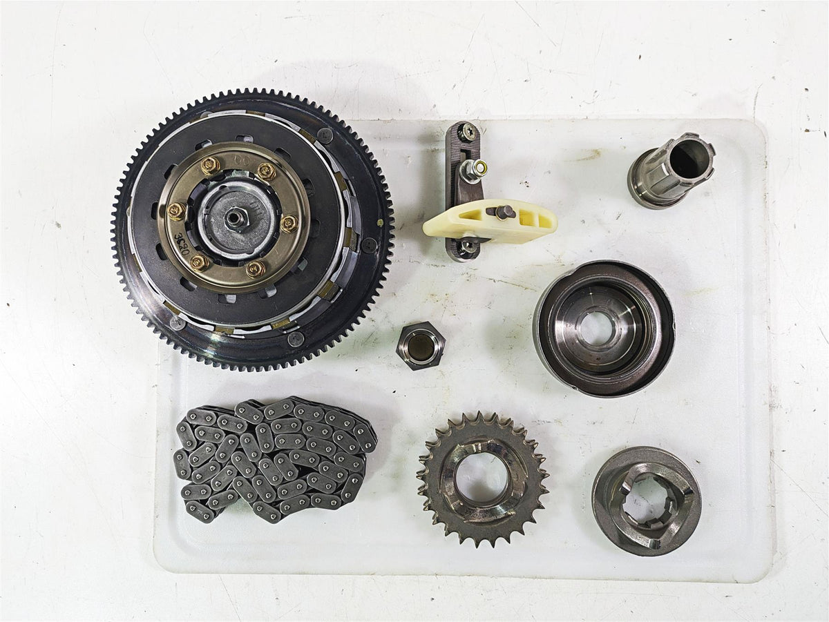 2003 Harley Touring FLHTCUI 100TH E-Glide Primary Drive Clutch Kit 37802-98B {{ shop.shopifyCountryName }} - Mototech271