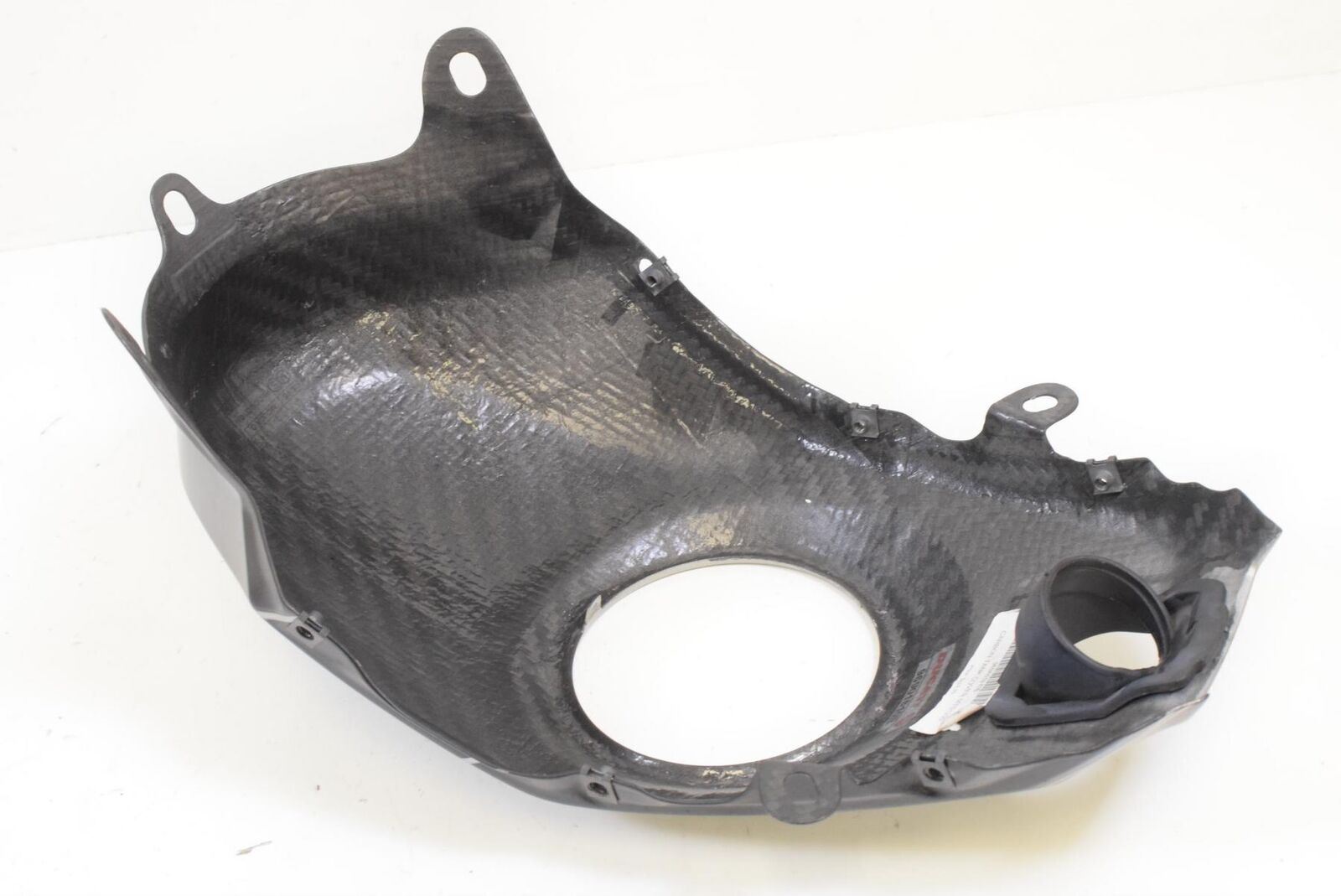 2012 Ducati Multistrada 1200S CABRON FIBER Tank Cover Cowl Fairing 96901610B {{ shop.shopifyCountryName }} - Mototech271
