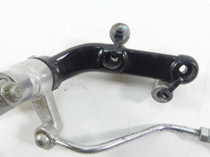 2006 Harley VRSCD Night Rod Left Front Footpeg + Shift Lever & Links 51091-06BK | Mototech271