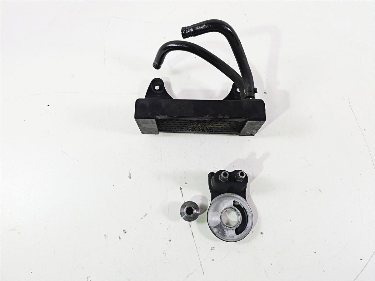 2008 Harley Touring FLHTP Electra Glide Oil Cooler & Flange Set 63083-11A {{ shop.shopifyCountryName }} - Mototech271
