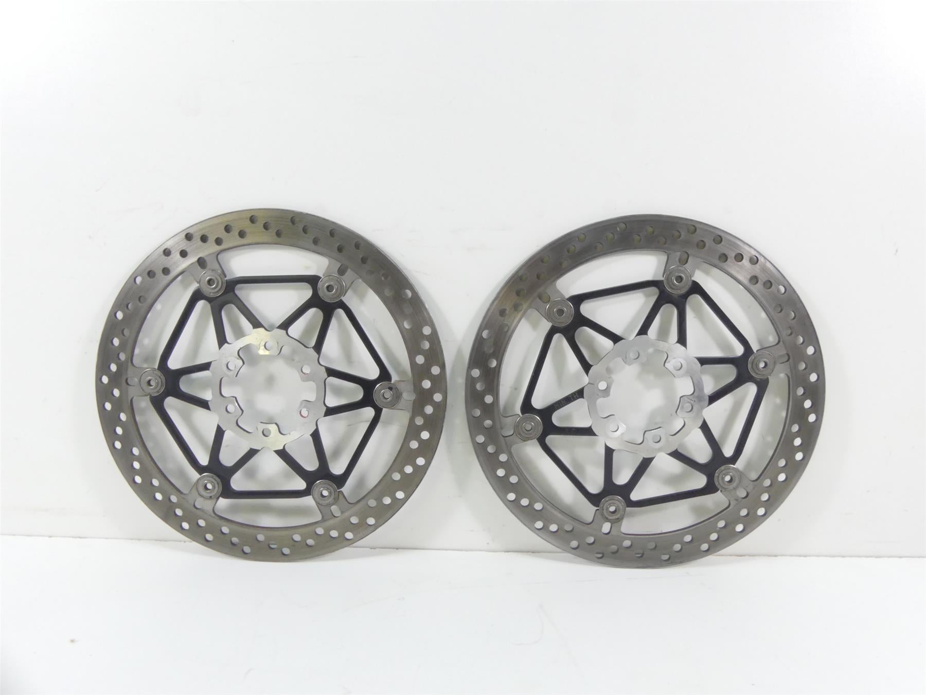 2019 Aprilia Tuono V4 RR Factory Front Brake Rotor Disc Set 2B001135 2B001136 {{ shop.shopifyCountryName }} - Mototech271
