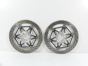 2019 Aprilia Tuono V4 RR Factory Front Brake Rotor Disc Set 2B001135 2B001136