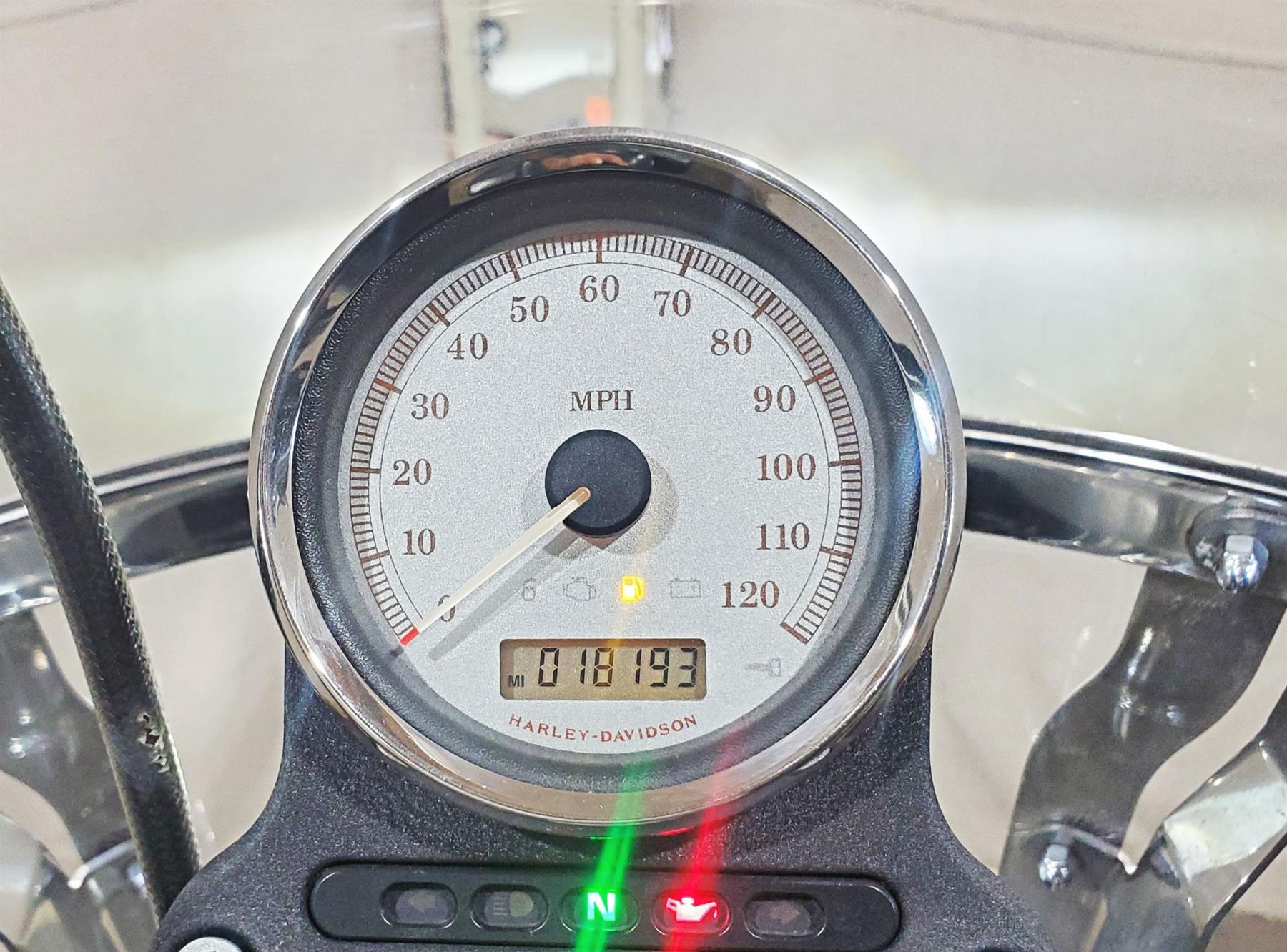 2009 Harley FXDC Dyna Super Glide Speedometer Gauge Instrument - 18K 67478-09 {{ shop.shopifyCountryName }} - Mototech271
