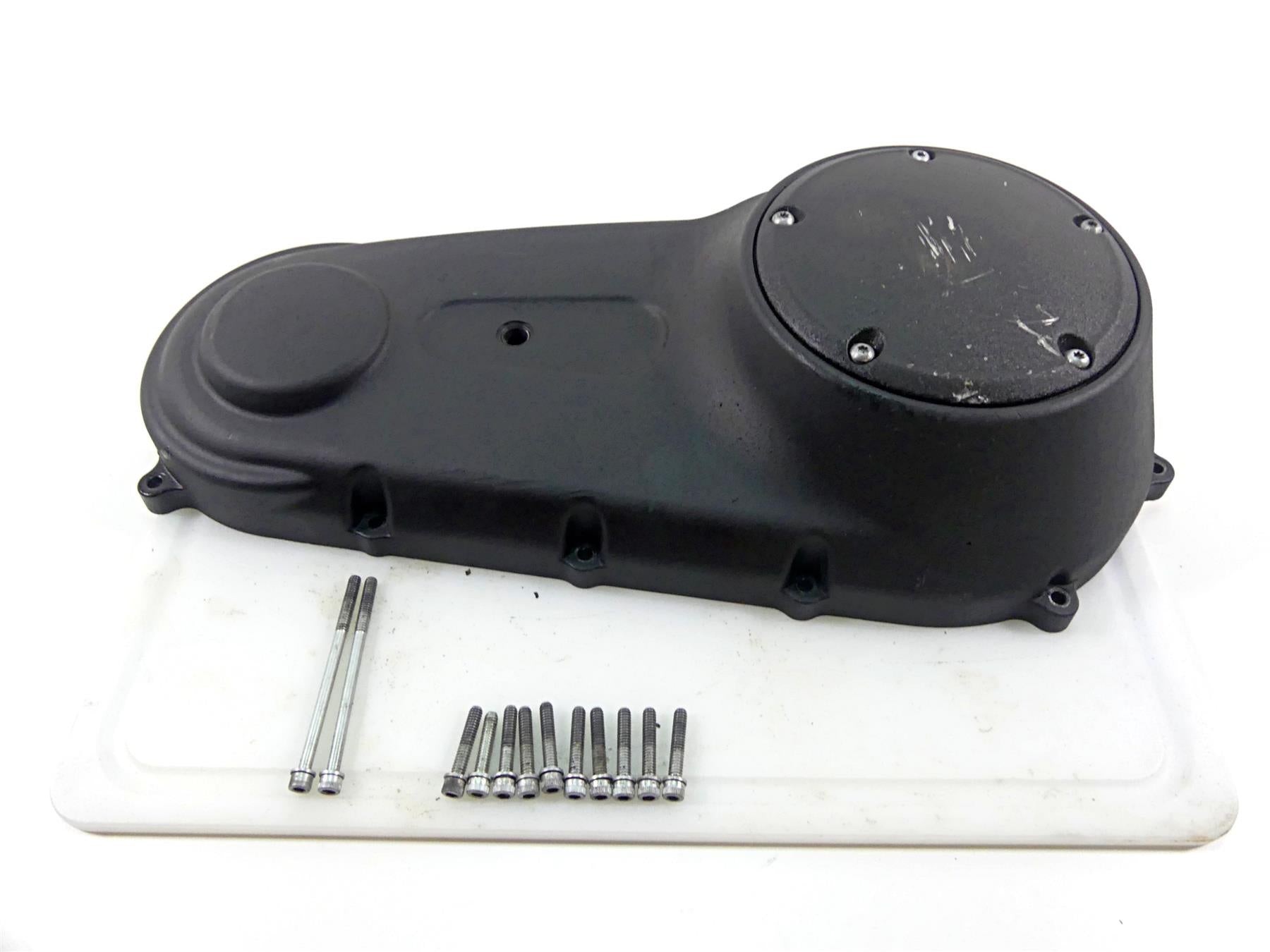 2017 Harley Dyna FXDB Street Bob Outer Primary Drive Clutch Cover Mid 60761-06A {{ shop.shopifyCountryName }} - Mototech271