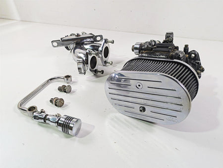 1998 Harley Touring FLHRCI Road King Dellorto Dual Throat Carburetor Set DHLA40 {{ shop.shopifyCountryName }} - Mototech271