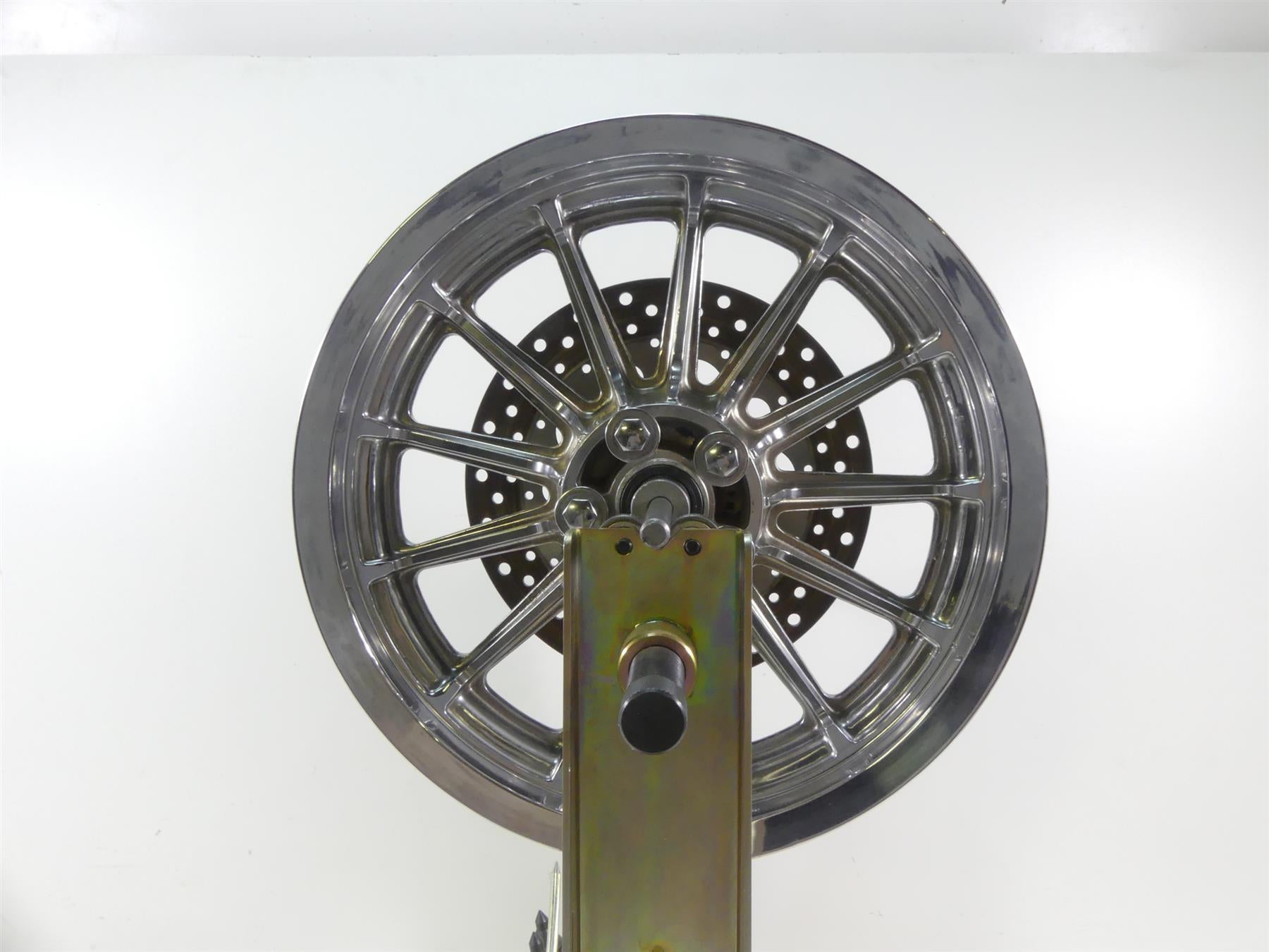 1997 Harley Dyna FXDS Super Glide Conv Straight Rear Wheel Rim 16x3 41012-96 {{ shop.shopifyCountryName }} - Mototech271