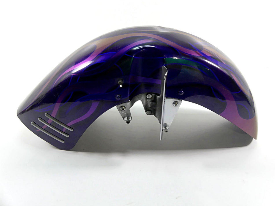 2002 Honda VTX1800 R Front Fender & Mounts -Dent 61100-MCV-000 61100-MCV-R10 {{ shop.shopifyCountryName }} - Mototech271