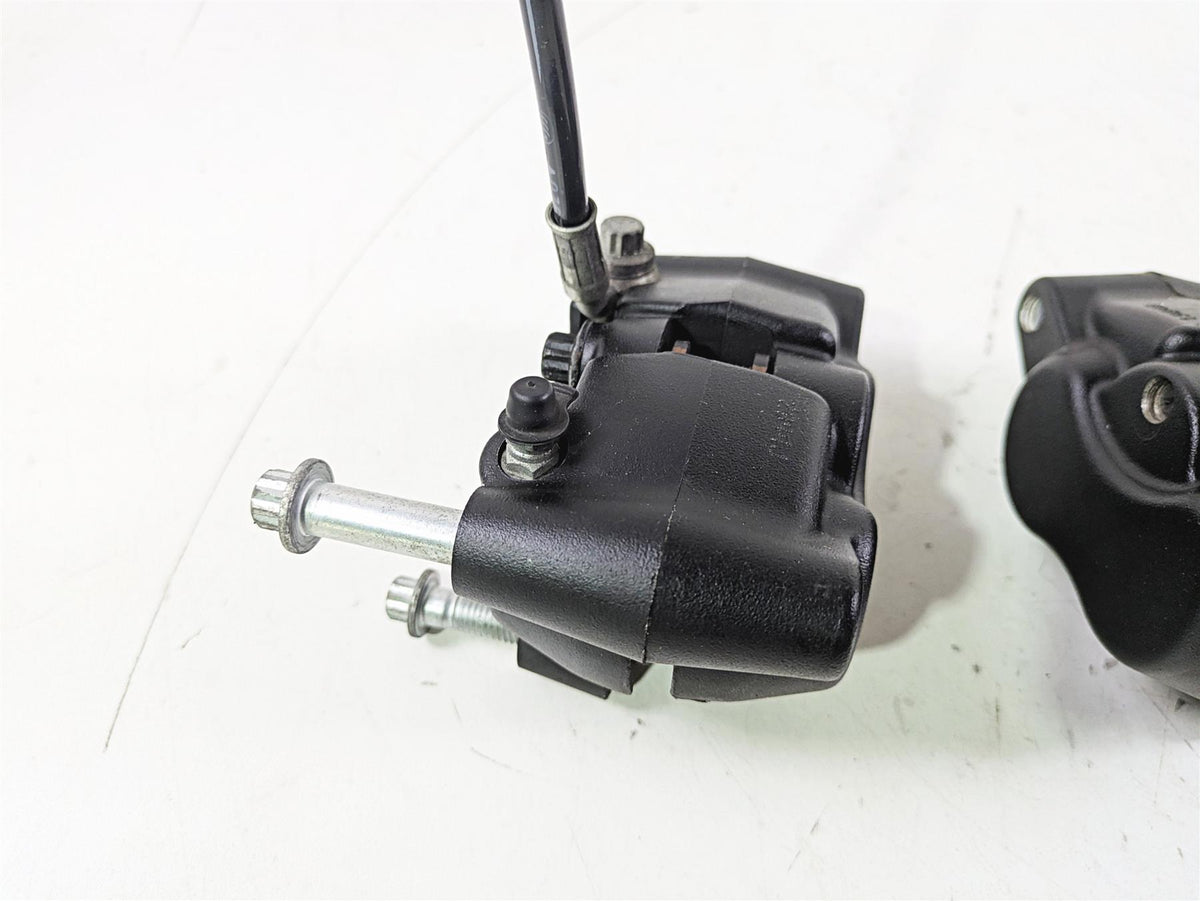 2015 Harley FXDL Dyna Low Rider Front Brake Caliper Set 41300001 41300002 {{ shop.shopifyCountryName }} - Mototech271