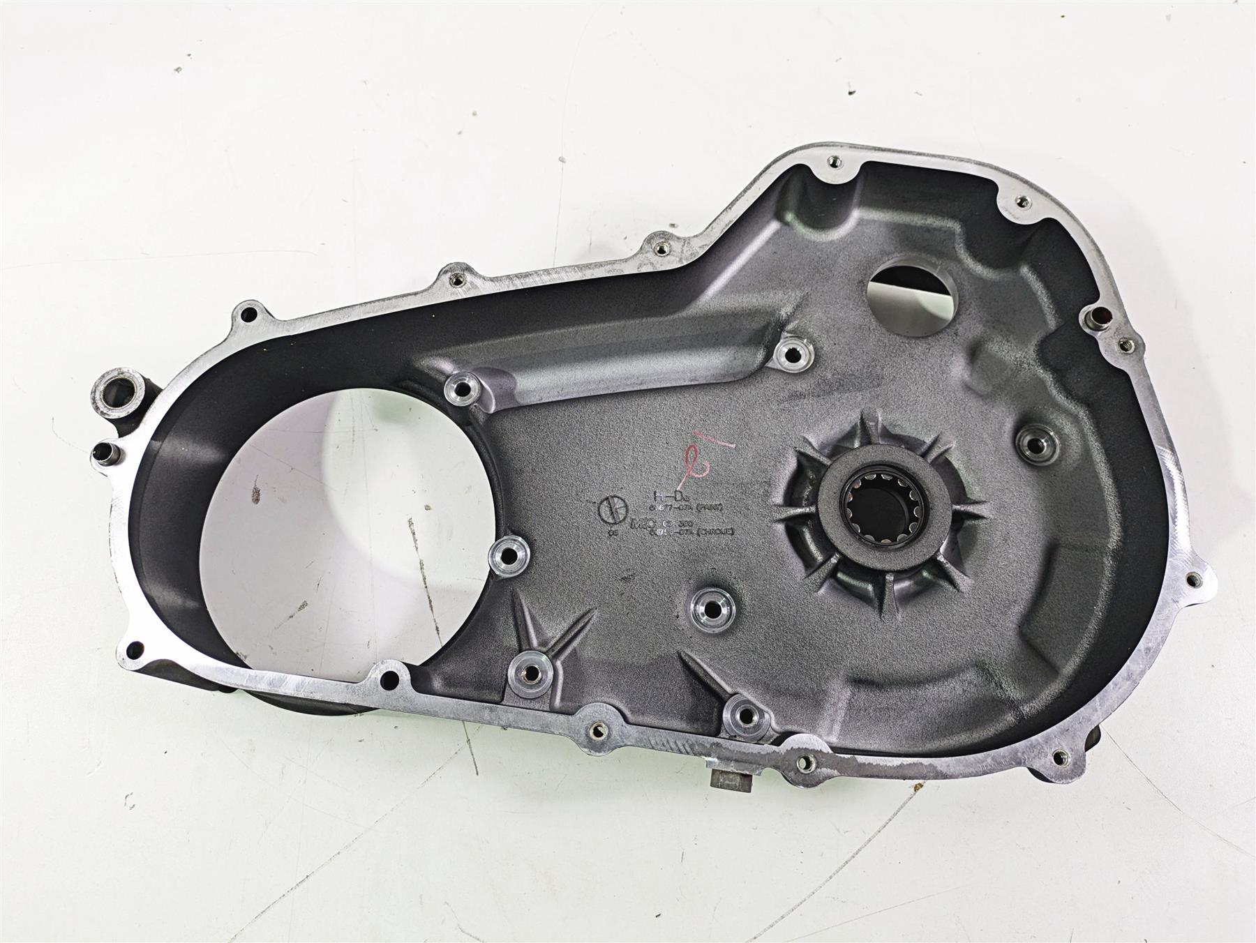 2008 Harley Touring FLHTP Electra Glide Inner Primary Clutch Cover 60677-07A {{ shop.shopifyCountryName }} - Mototech271