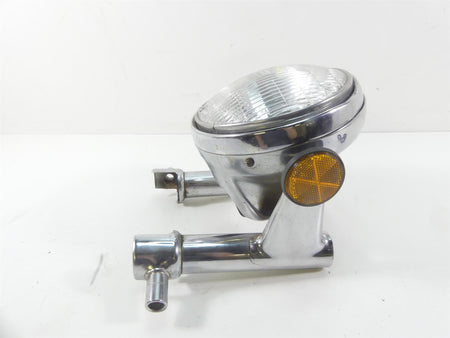 1980 Honda CB750C Custom Headlight Head Light & Mounts 61301-461- 61301-460-000 {{ shop.shopifyCountryName }} - Mototech271