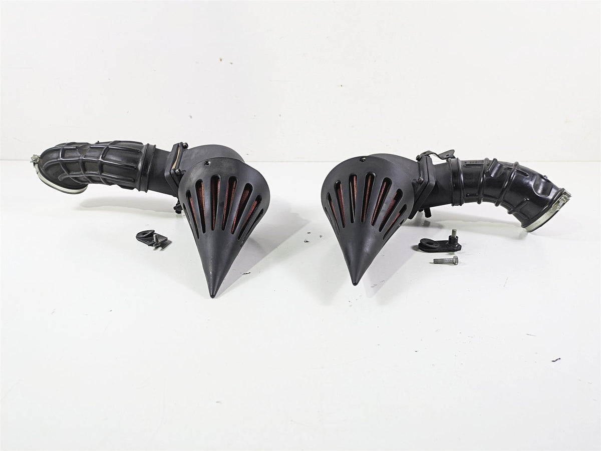 2019 Suzuki M109R VZR1800 Boulevard Dual Spike Flat Black Red Filter AC-236-BK {{ shop.shopifyCountryName }} - Mototech271