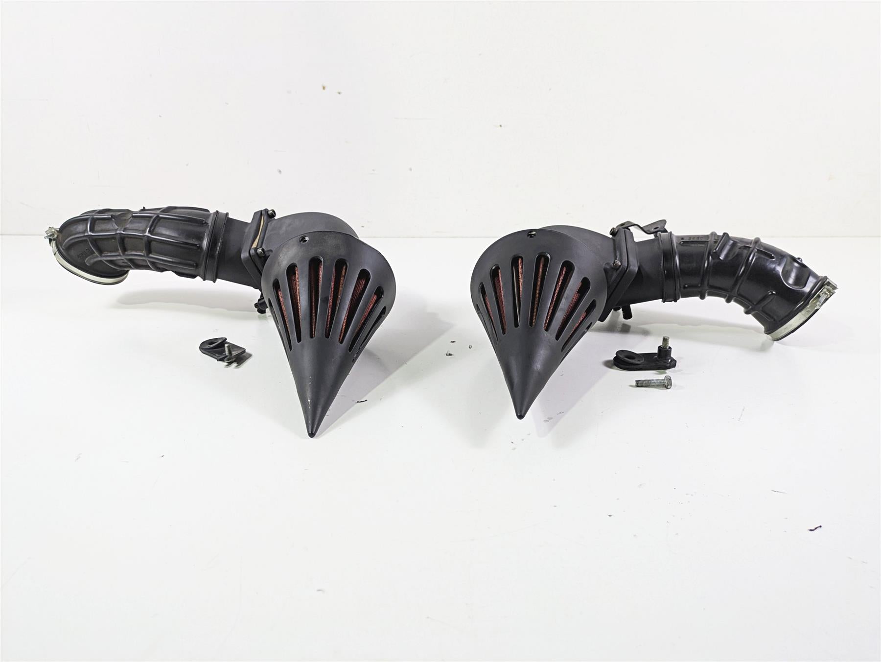 2019 Suzuki M109R VZR1800 Boulevard Dual Spike Flat Black Red Filter AC-236-BK {{ shop.shopifyCountryName }} - Mototech271