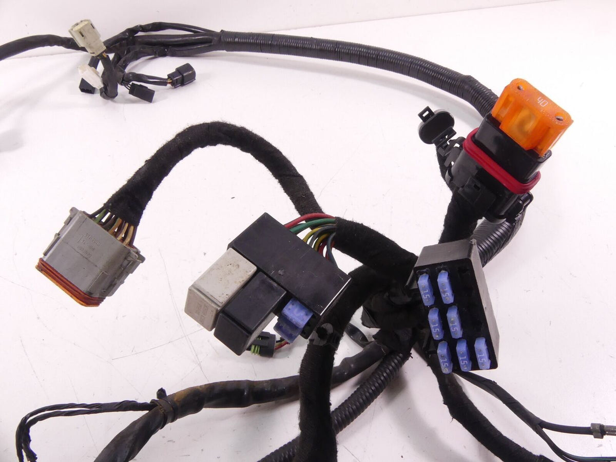 2009 Harley FXDC Dyna Super Glide Non ABS Main Wiring Harness Cable Loom 69603-0 {{ shop.shopifyCountryName }} - Mototech271
