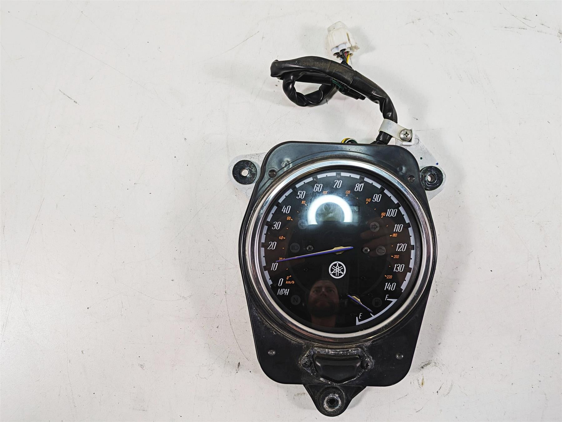 2009 Yamaha XV1900 Raider Speedometer Gauges Instrument 47K -Tested 5C7 ...