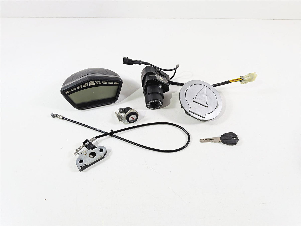 2011 Ducati Streetfighter 1098 S Gauges Ignition Key Switch Lock 3K 40610726B {{ shop.shopifyCountryName }} - Mototech271