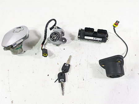 2007 Ducati Sport Classic GT1000 Cdi Ecm Engine Control Module Ignition Key Lock 11K 40610381C {{ shop.shopifyCountryName }} - Mototech271