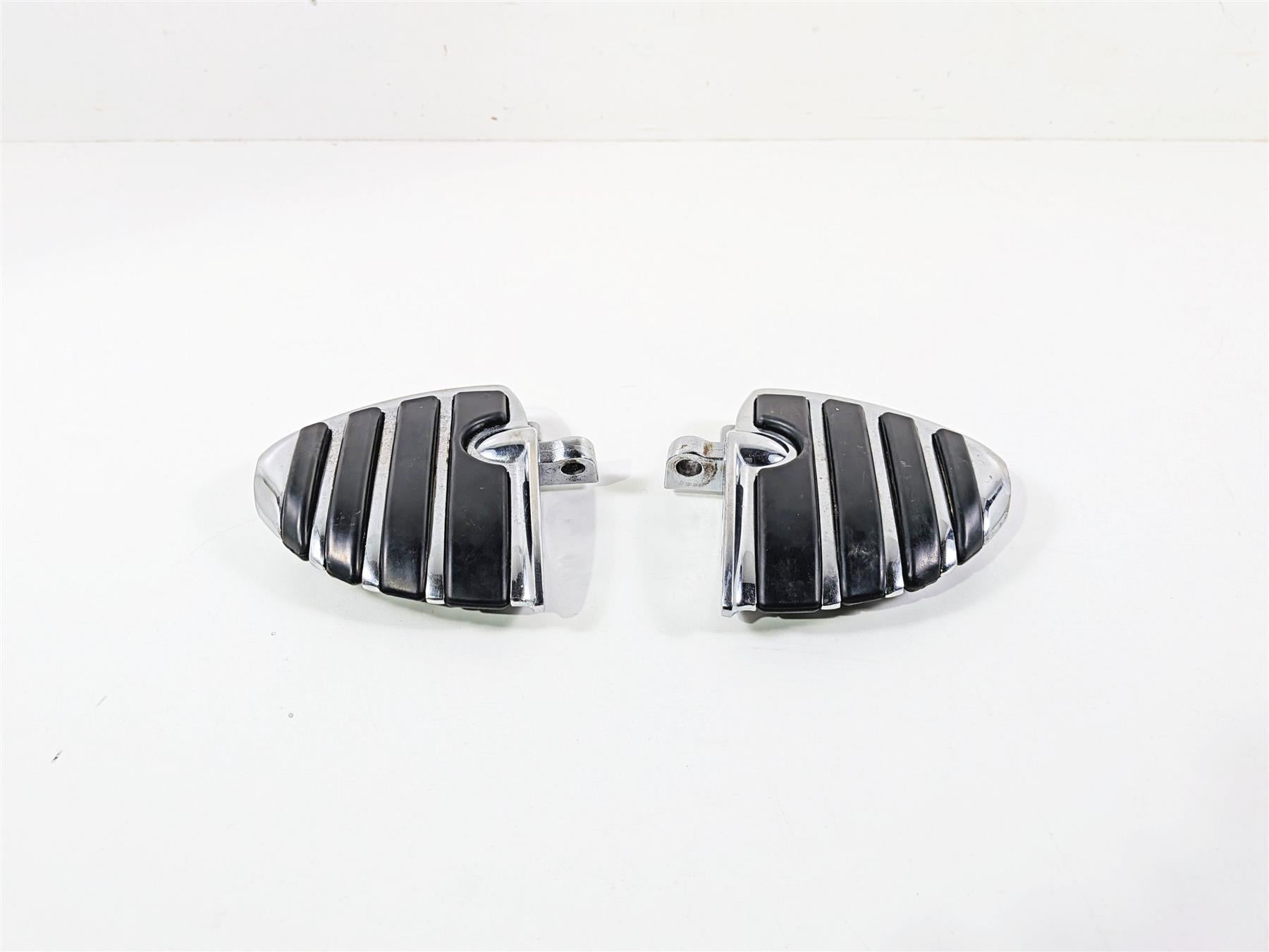 2009 Harley FXCWC Softail Rocker Mini Chrome Wing Front Footpeg Foot Rest Set {{ shop.shopifyCountryName }} - Mototech271