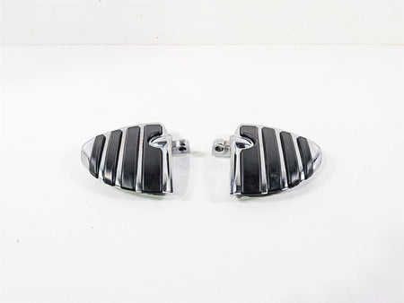 2009 Harley FXCWC Softail Rocker Mini Chrome Wing Front Footpeg Foot Rest Set {{ shop.shopifyCountryName }} - Mototech271
