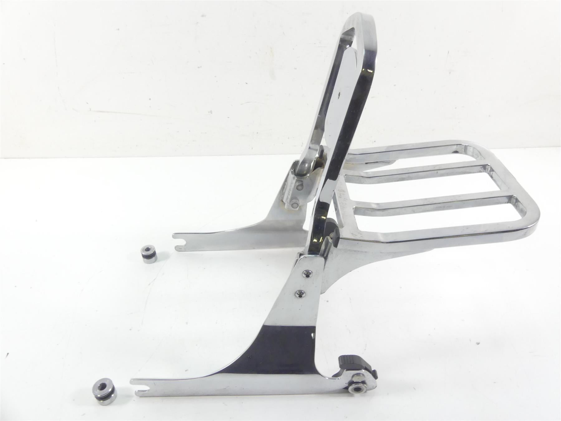 2003 Harley Dyna 100TH FXDL Low Rider Sissy Bar Passenger Back Rest Quick Lock {{ shop.shopifyCountryName }} - Mototech271