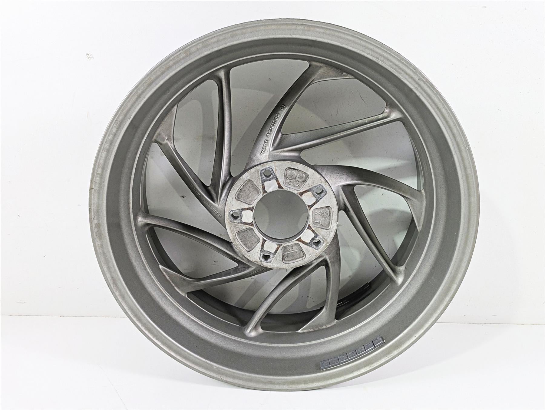 2014 BMW K1600 GTL K48 Straight 17x6 Rear Wheel Rim 36318529042 {{ shop.shopifyCountryName }} - Mototech271