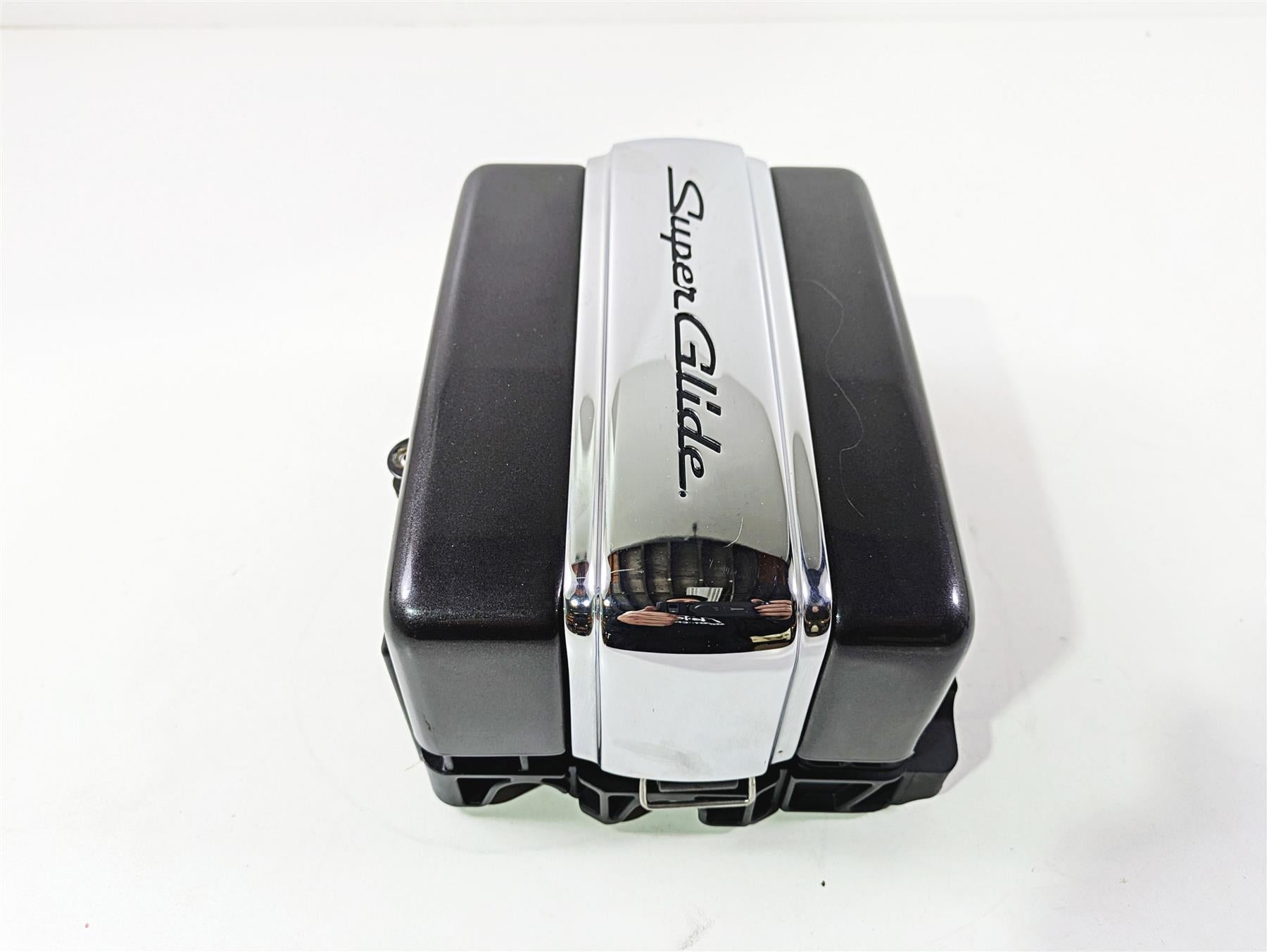 2011 Harley FXDC Dyna Super Glide Right Battery Tray Stay & Cover 70379-06A {{ shop.shopifyCountryName }} - Mototech271