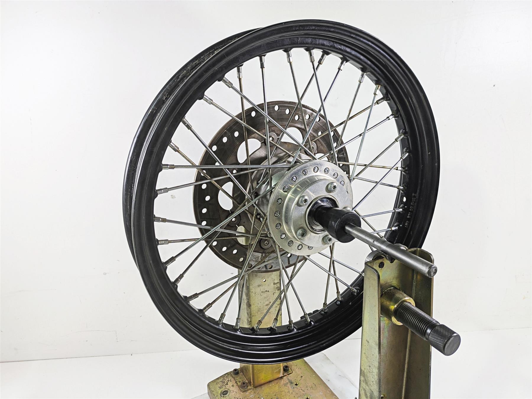 2010 Harley Dyna FXDB Street Bob 19x2.5 Front Wheel Spoke Rim - Runout 41425-09 {{ shop.shopifyCountryName }} - Mototech271