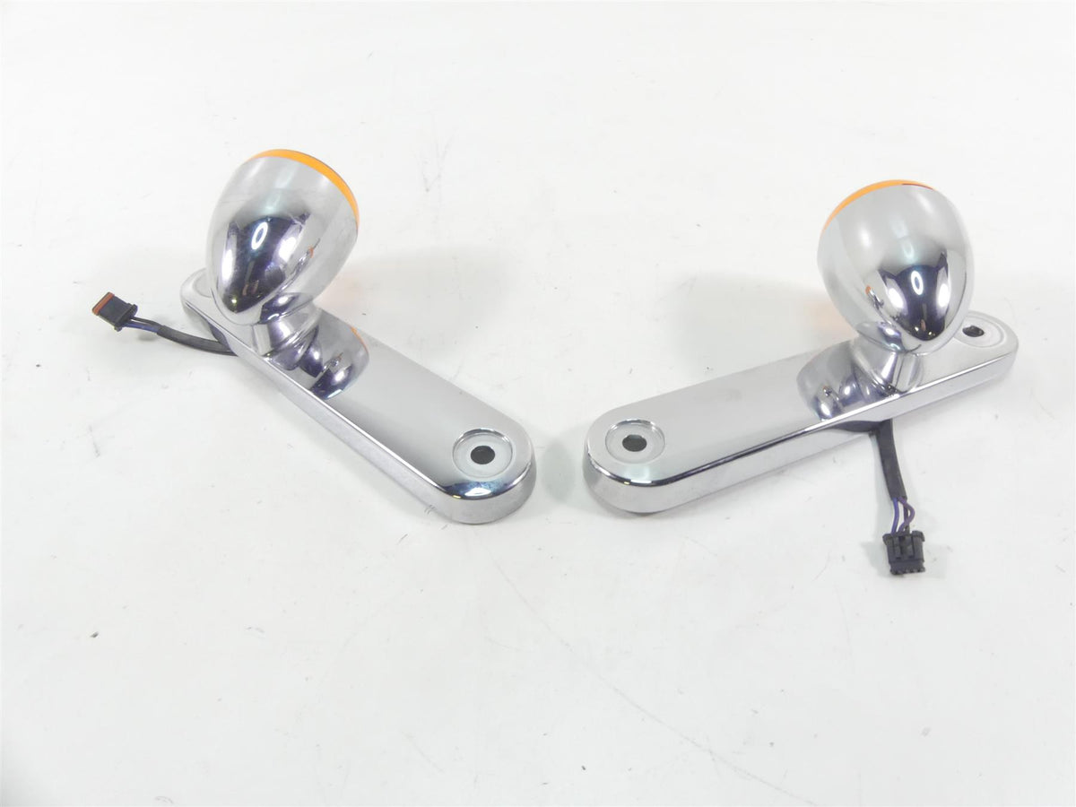 2014 Harley Touring FLHXS Street Glide Sp Front Blinker Turn Signal Set 68000037 {{ shop.shopifyCountryName }} - Mototech271