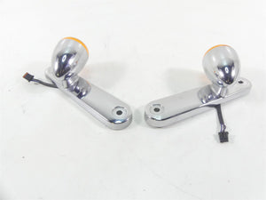 2014 Harley Touring FLHXS Street Glide Sp Front Blinker Turn Signal Set 68000037