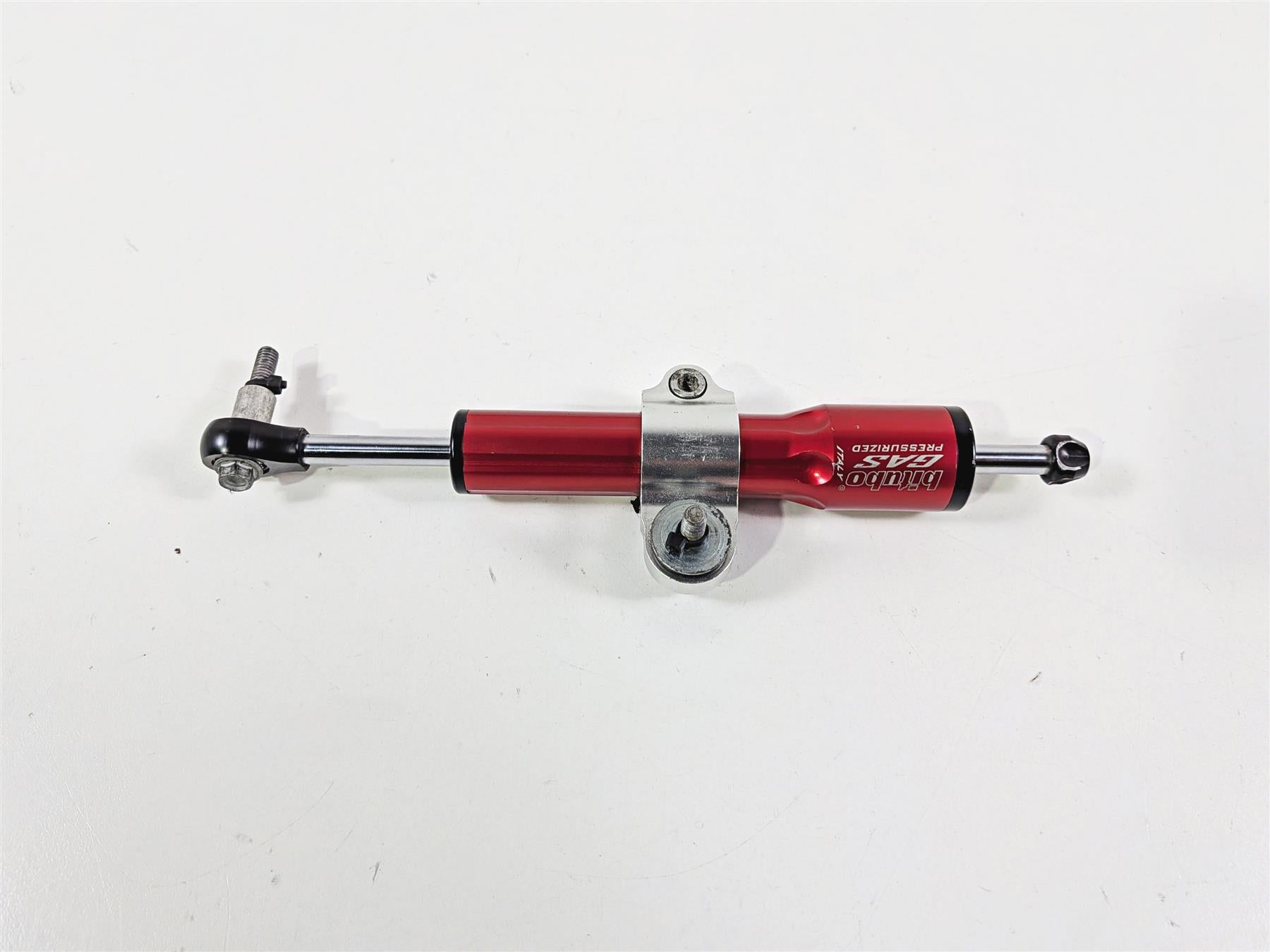 2018 Aprilia RSV4 RR Steering Damper Stabilizer Biturbo Gas 2B001699 {{ shop.shopifyCountryName }} - Mototech271