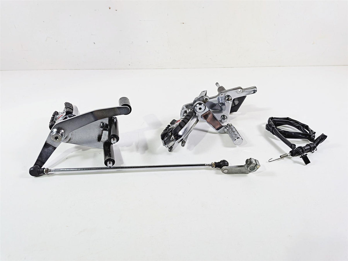 2003 Honda V-Twin VTX1800 C Front Foot Peg Shifter Brake Pedal Set 50615-MCH-C10 {{ shop.shopifyCountryName }} - Mototech271