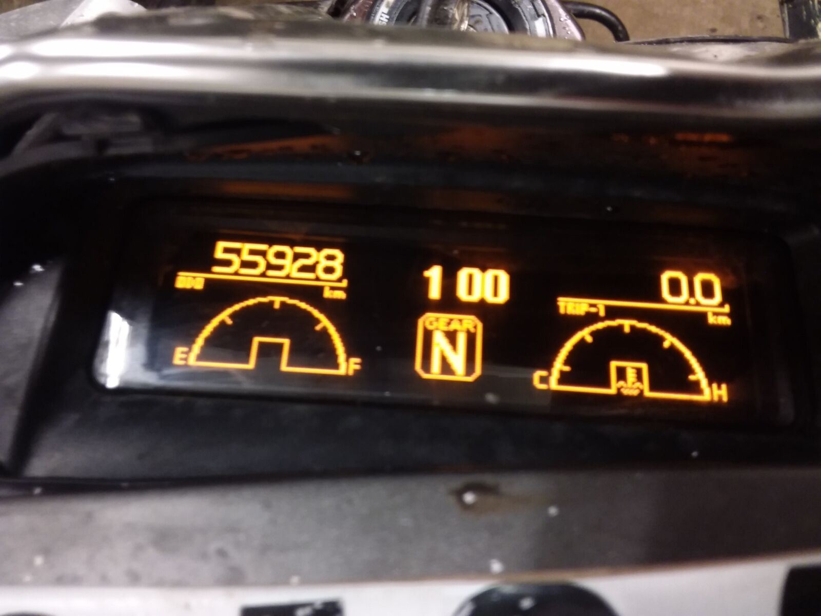 2014 Yamaha VMX17 V-Max 1700 Speedometer Odometer Gauges -55km -Read 2S3-8350A-0 {{ shop.shopifyCountryName }} - Mototech271