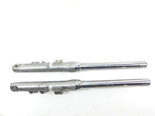 Load image into Gallery viewer, 2014 Harley FXDL Dyna Low Rider Front Fork Leg Set 49mm Showa 45400052 45400051
