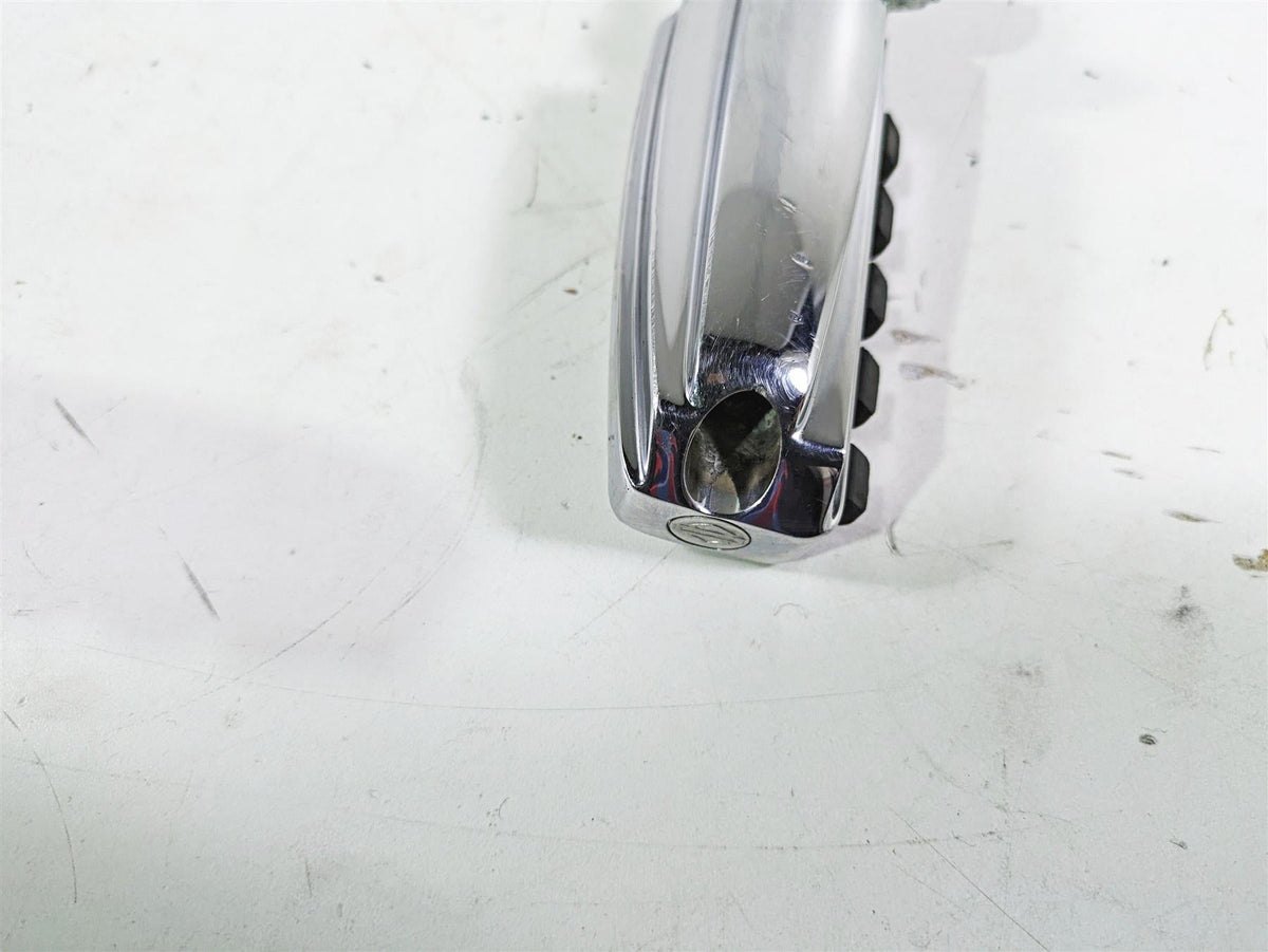 2003 Harley Dyna FXDL Low Rider 100TH Passenger Chrome Footpeg Rest Set 52740-02 {{ shop.shopifyCountryName }} - Mototech271