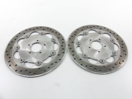 2010 Harley FXDF Dyna Fat Bob Front Brake Rotor Disc Set 42040-06 {{ shop.shopifyCountryName }} - Mototech271