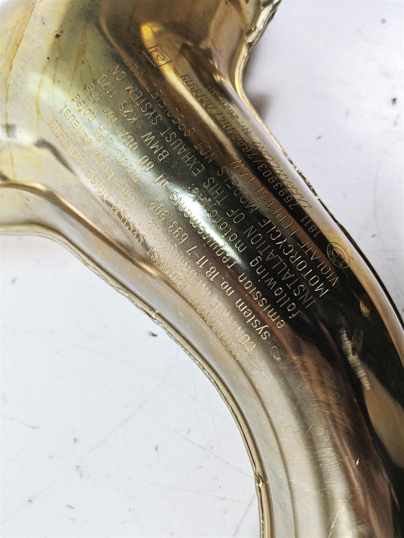 2007 BMW R1200GS K255 Adv Lafranconi Exhaust Header Manifold - Read 18117693903 {{ shop.shopifyCountryName }} - Mototech271