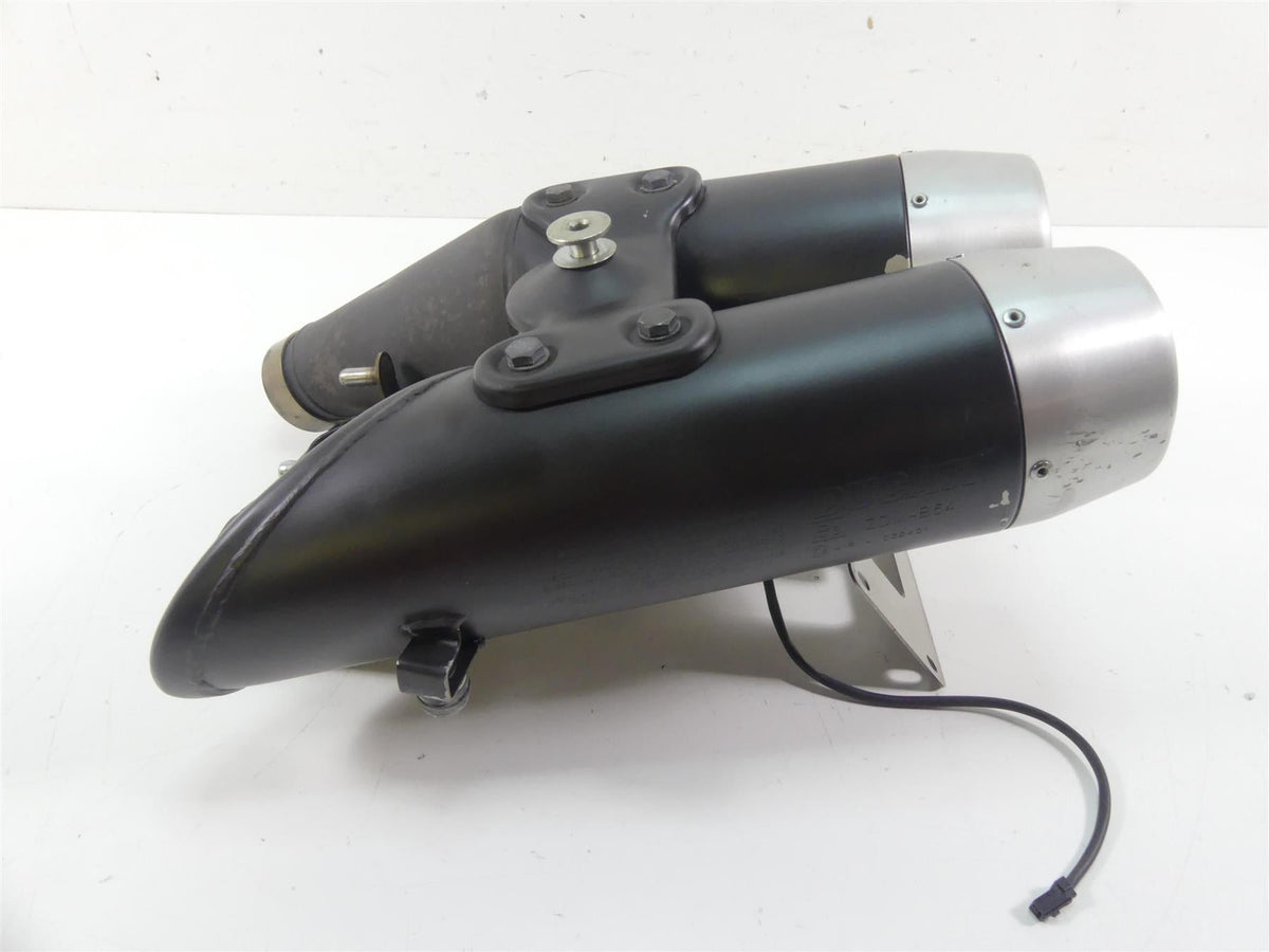 2008 Ducati Hypermotard 1100 Oem Exhaust Pipe Muffler Set 57311051A 57411051A {{ shop.shopifyCountryName }} - Mototech271