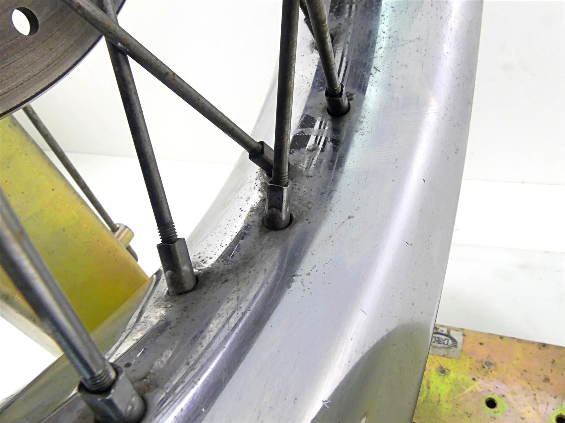 2005 Harley Sportster XL1200 C Straight 16x3 Rear Wheel Spoke 44606-08 {{ shop.shopifyCountryName }} - Mototech271